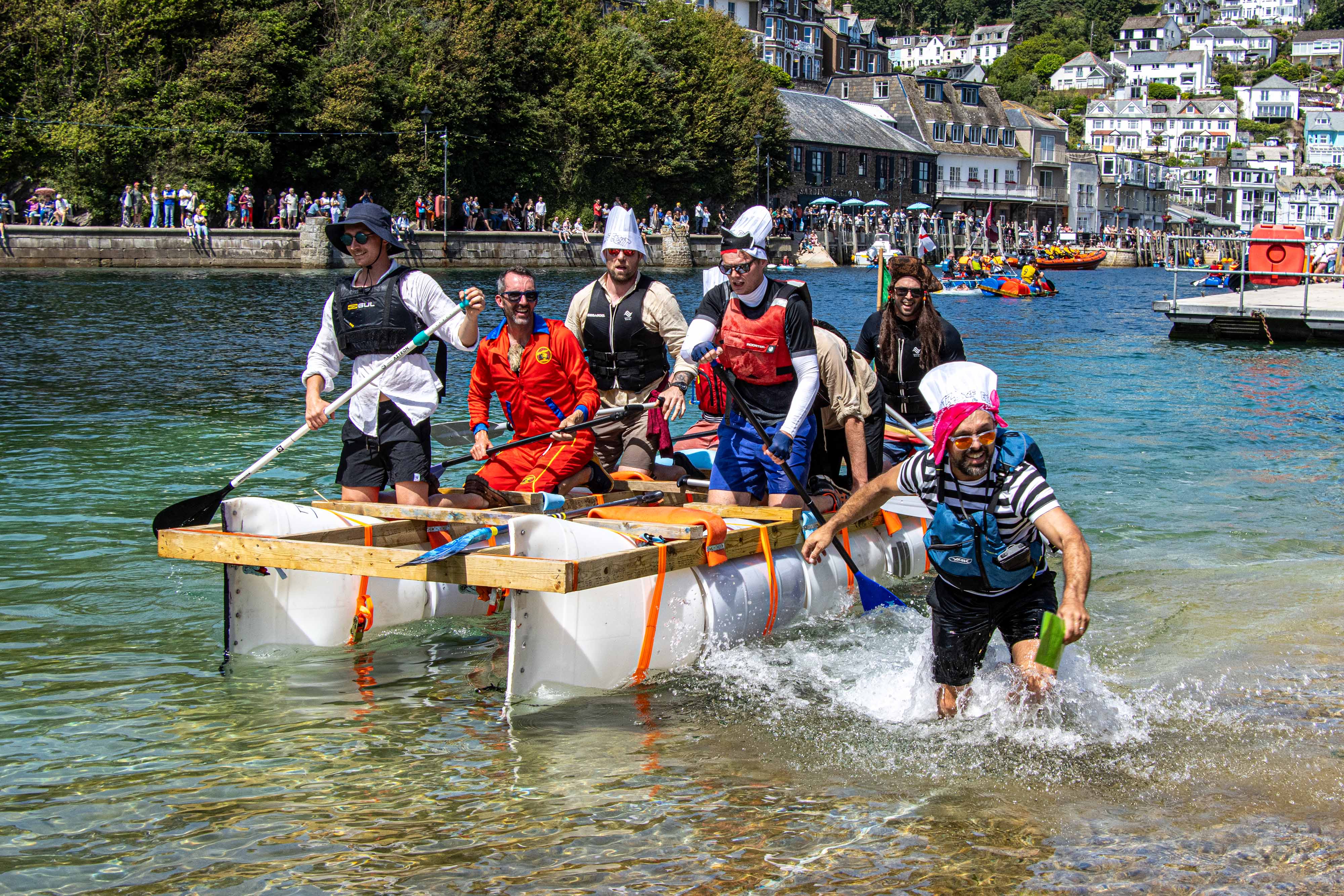 2026 Looe Raft Race - Pizza of Eight