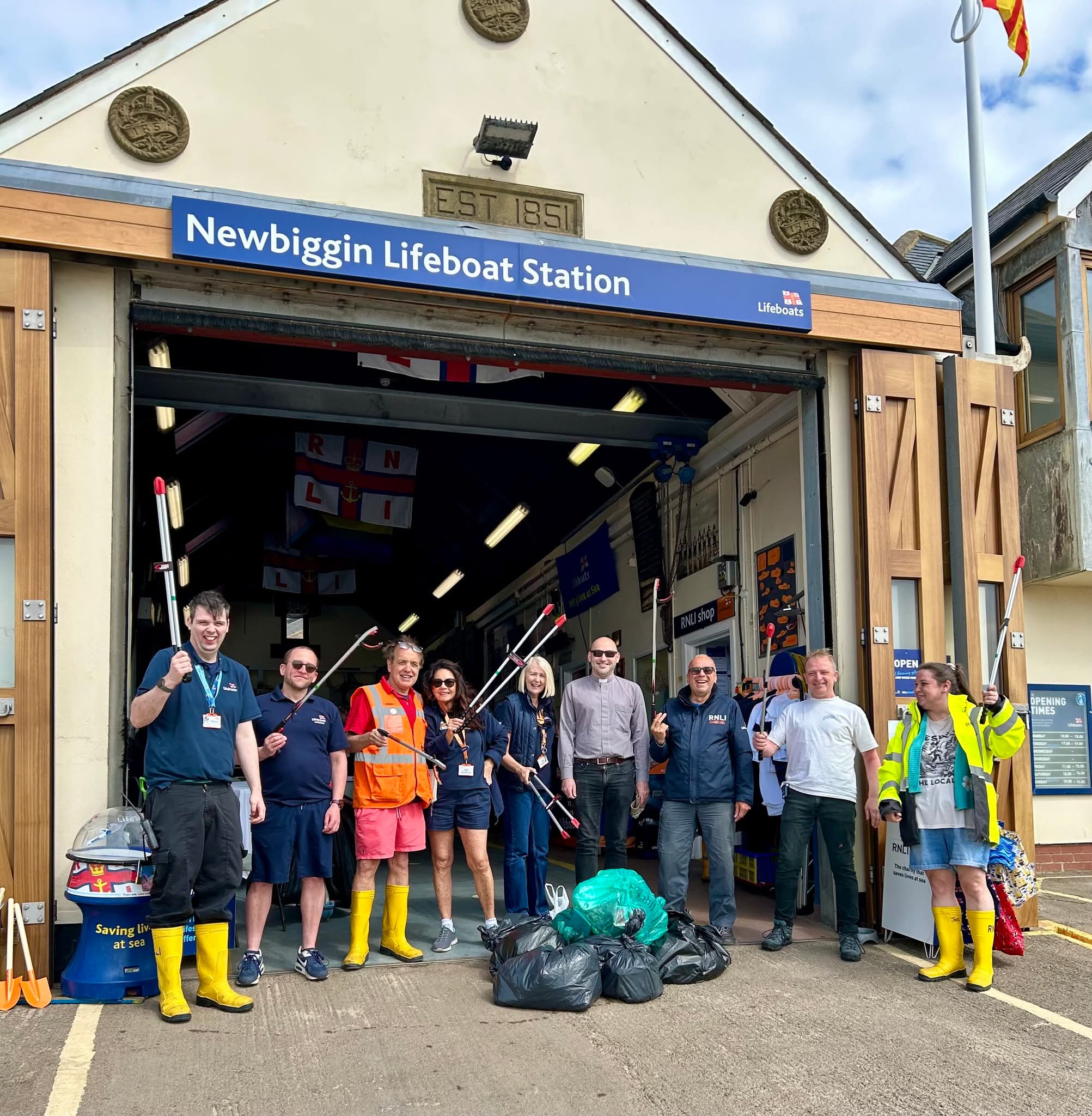 Completion of the clean up event
