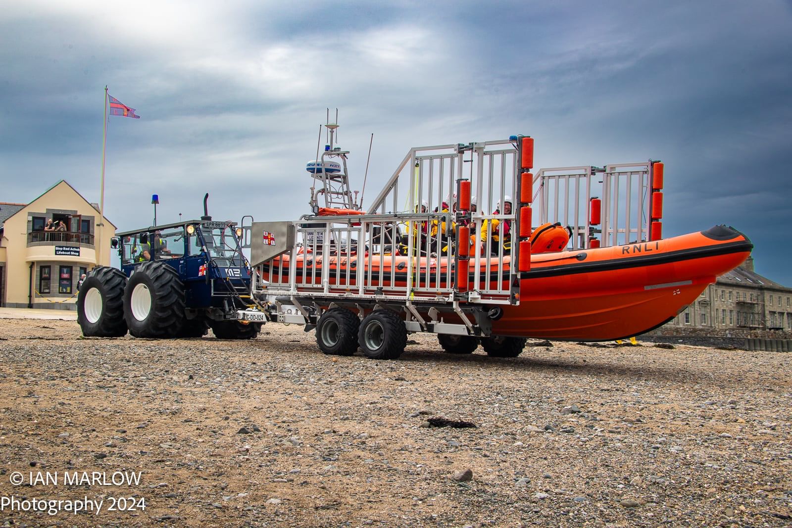 Beaumaris Inshore Atlantic 85 Lifeboat "Annette Mary Liddington".