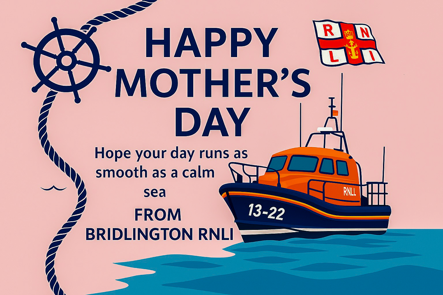 Mothers Day Message from Bridlington RNLI.