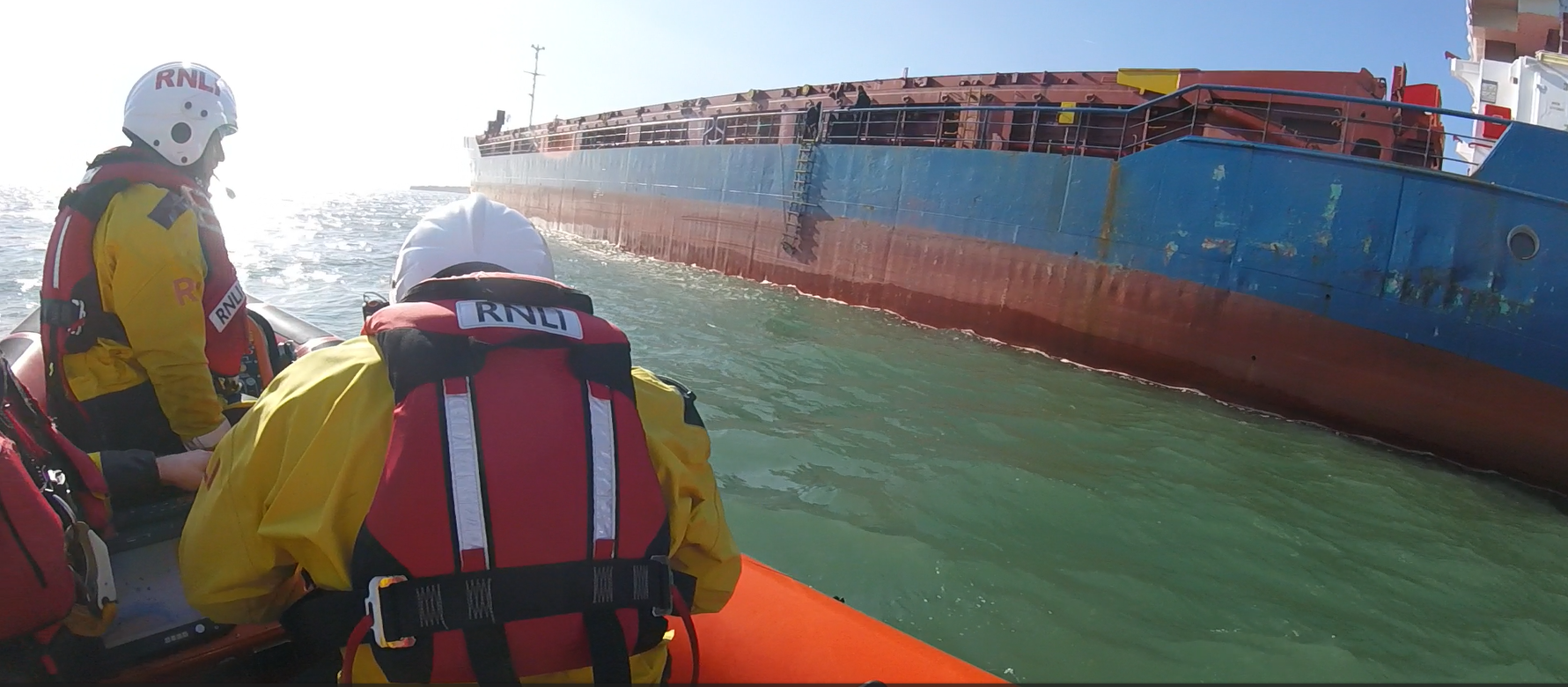 Walmer crew arrive on scene
