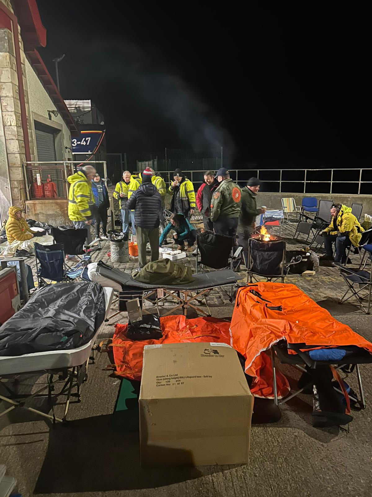 A cold night in Anstruther for a hugely worthwhile cause