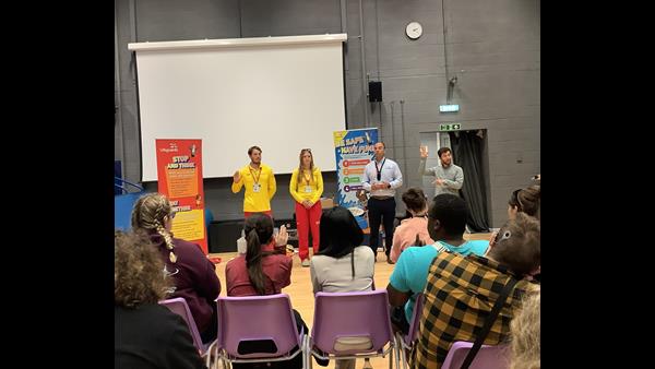 Lifeguard Asl RNLI lifeguards continue deaf awareness work with Exmouth’s Deaf ...