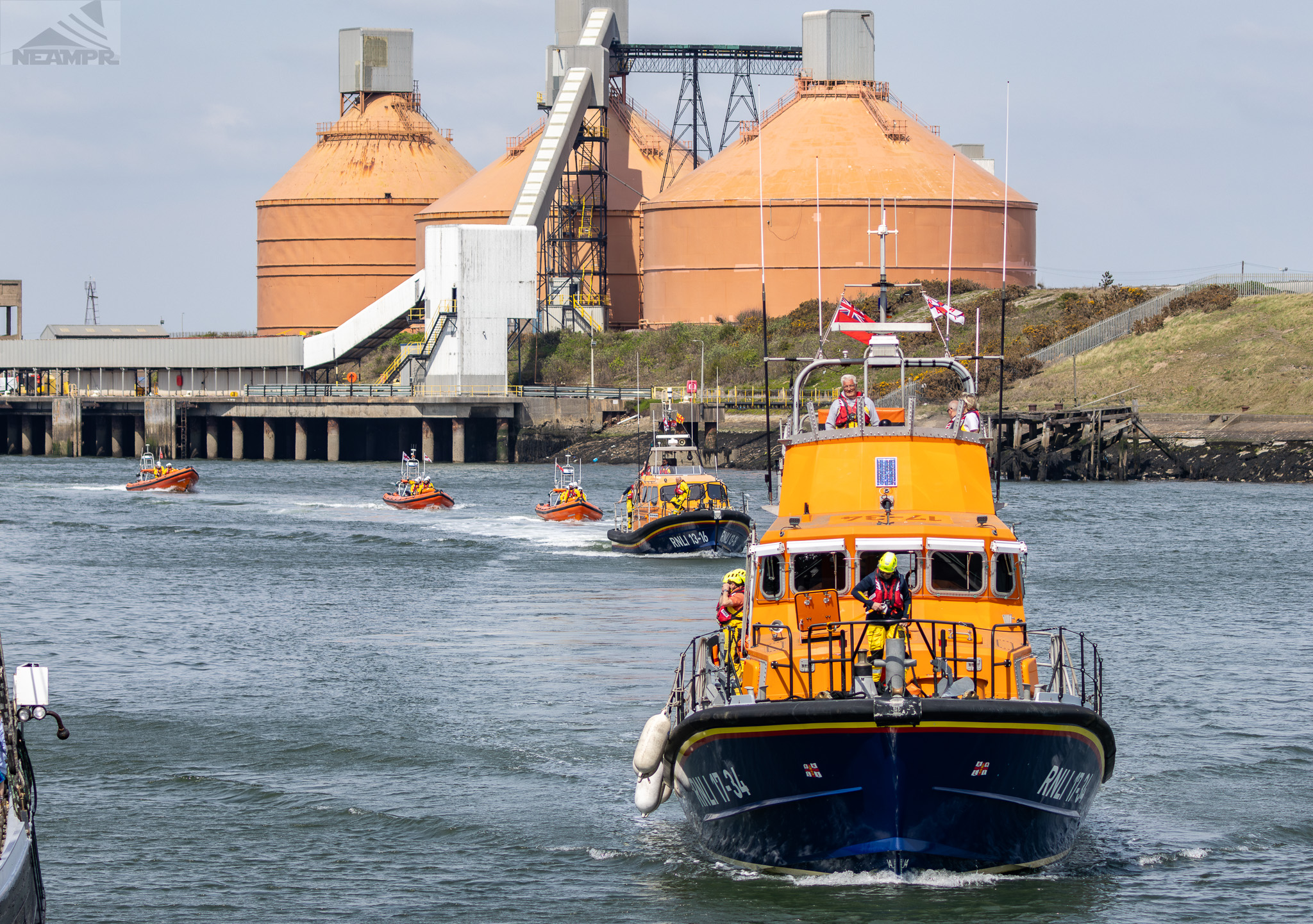 Photo of 5 lifeboats