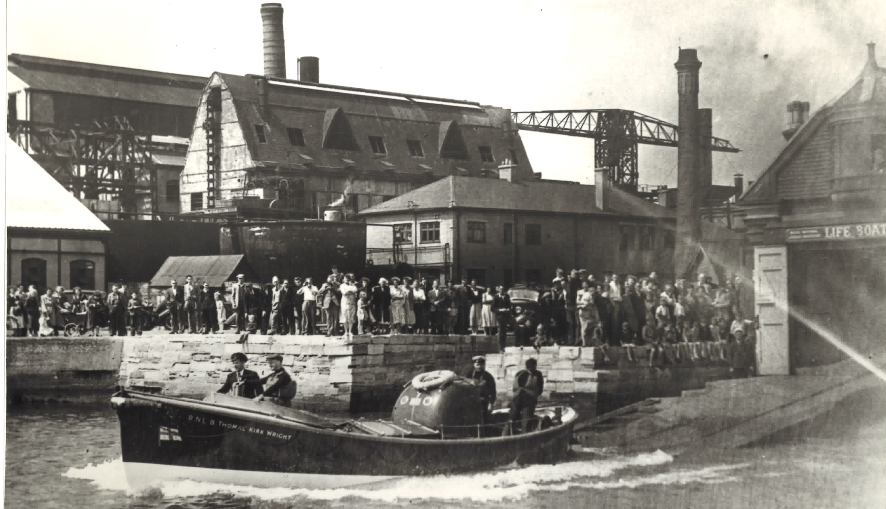 Image of the Thomas Kirk Wright boat at Poole