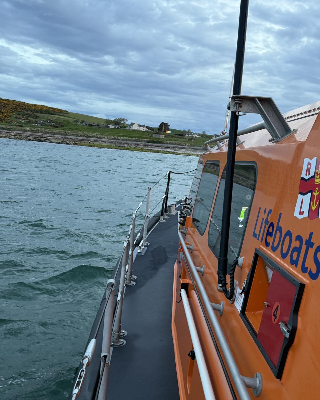 Invergordon Lifeboat at Shandwick Beach