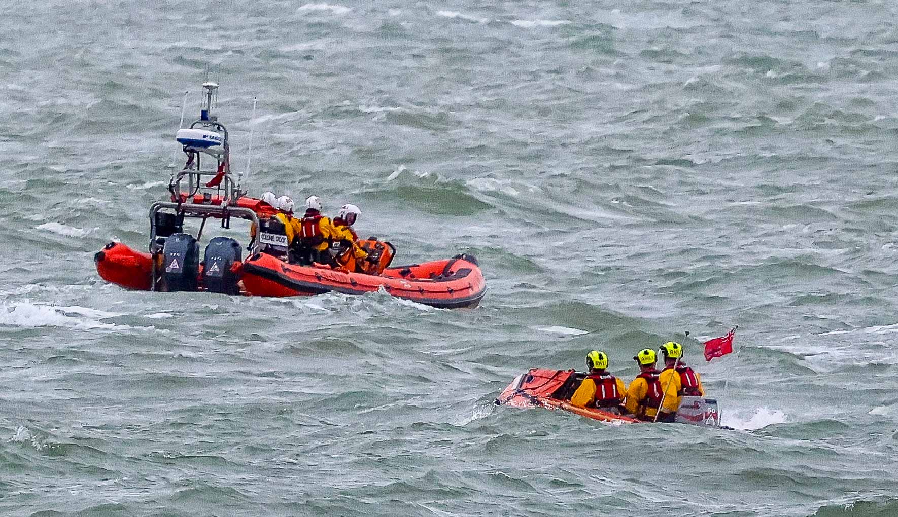 Margate RNLI's B class and D class lifeboats (RNLI Margate)