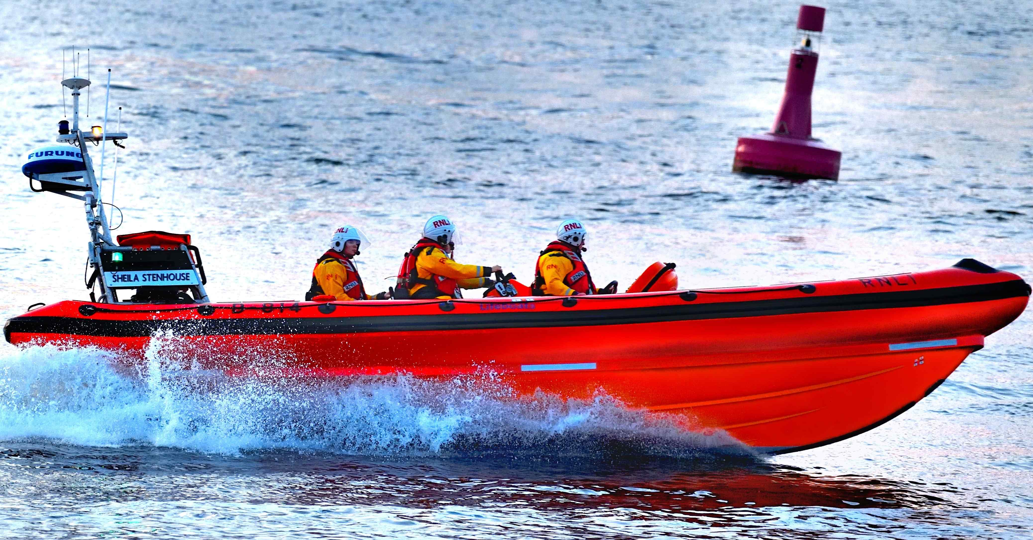 Kirkcudbright's Atlantic 85 inshore lifeboat