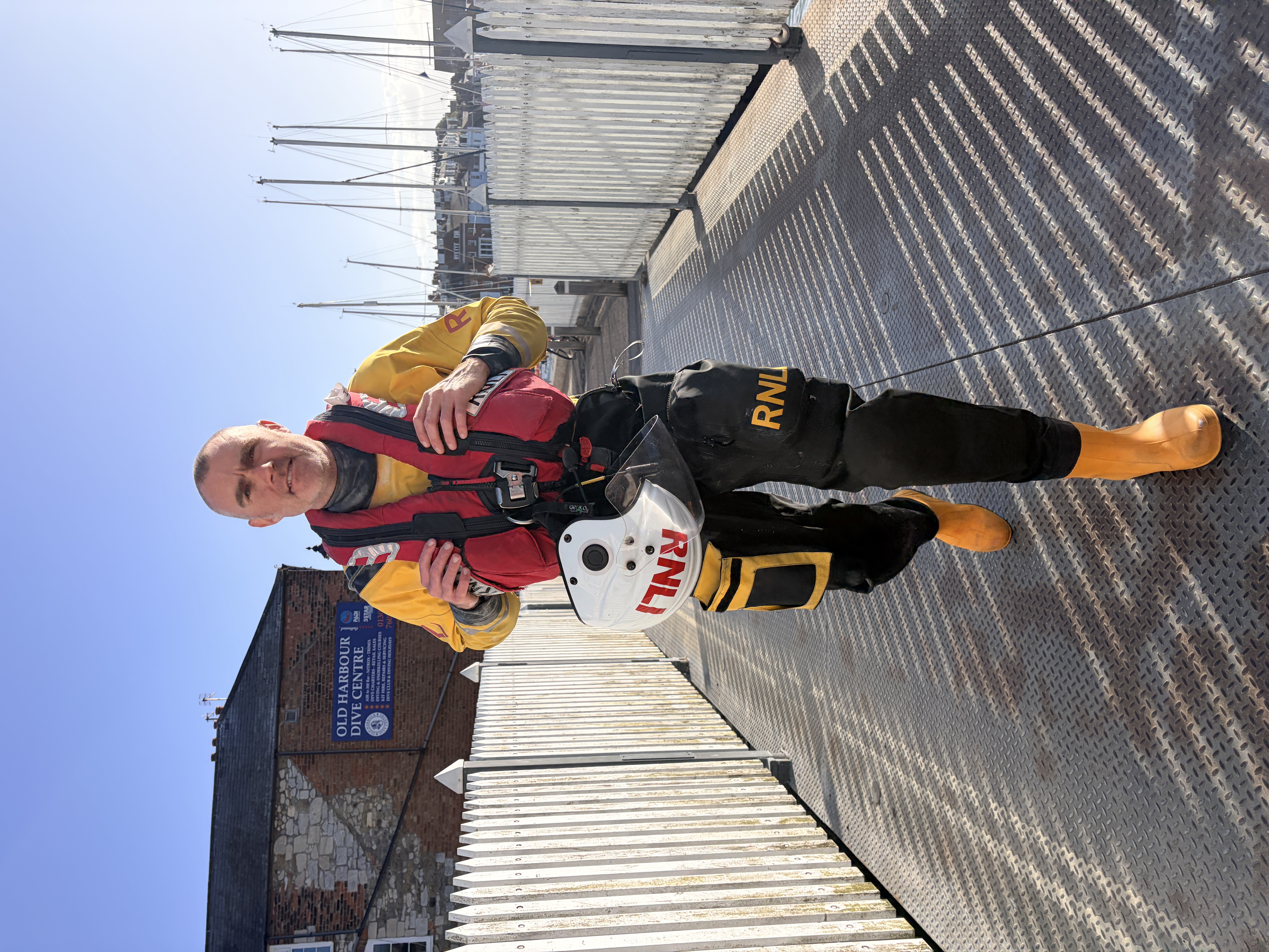 Gareth Davies Qualifies as Volunteer Helm for Weymouth Lifeboat