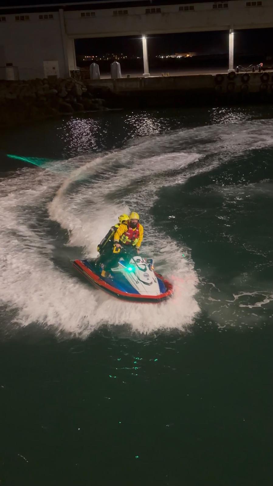 Gordon on a Jetski 