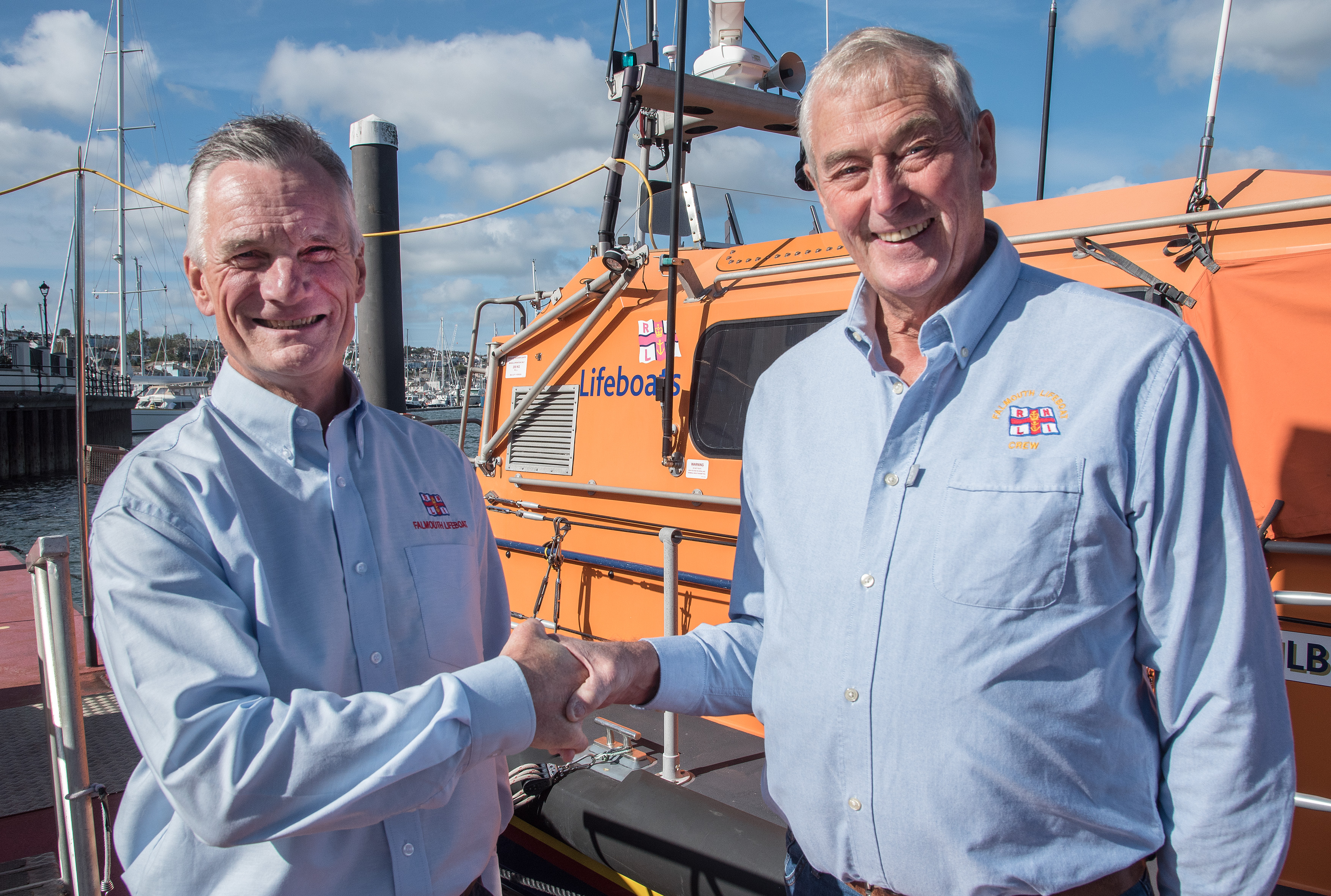 Left to right: Jerry Plant and Nick Lewis