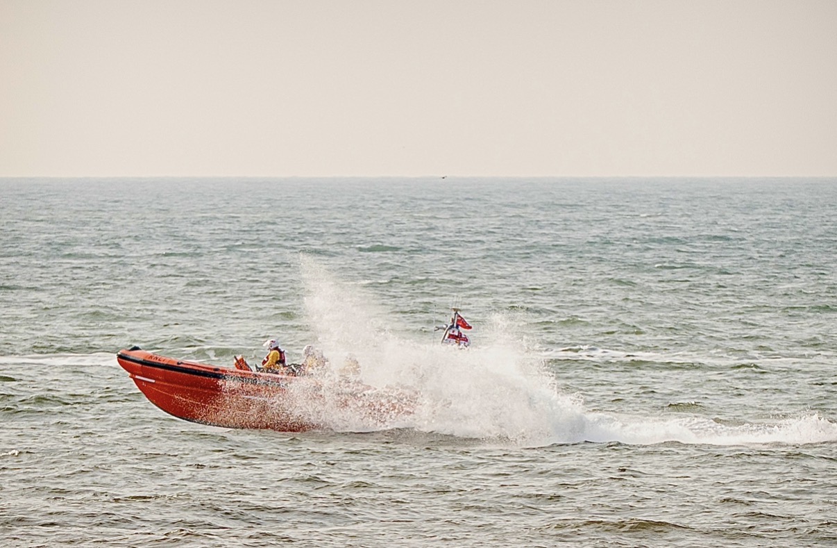 Lifeboat in Water 