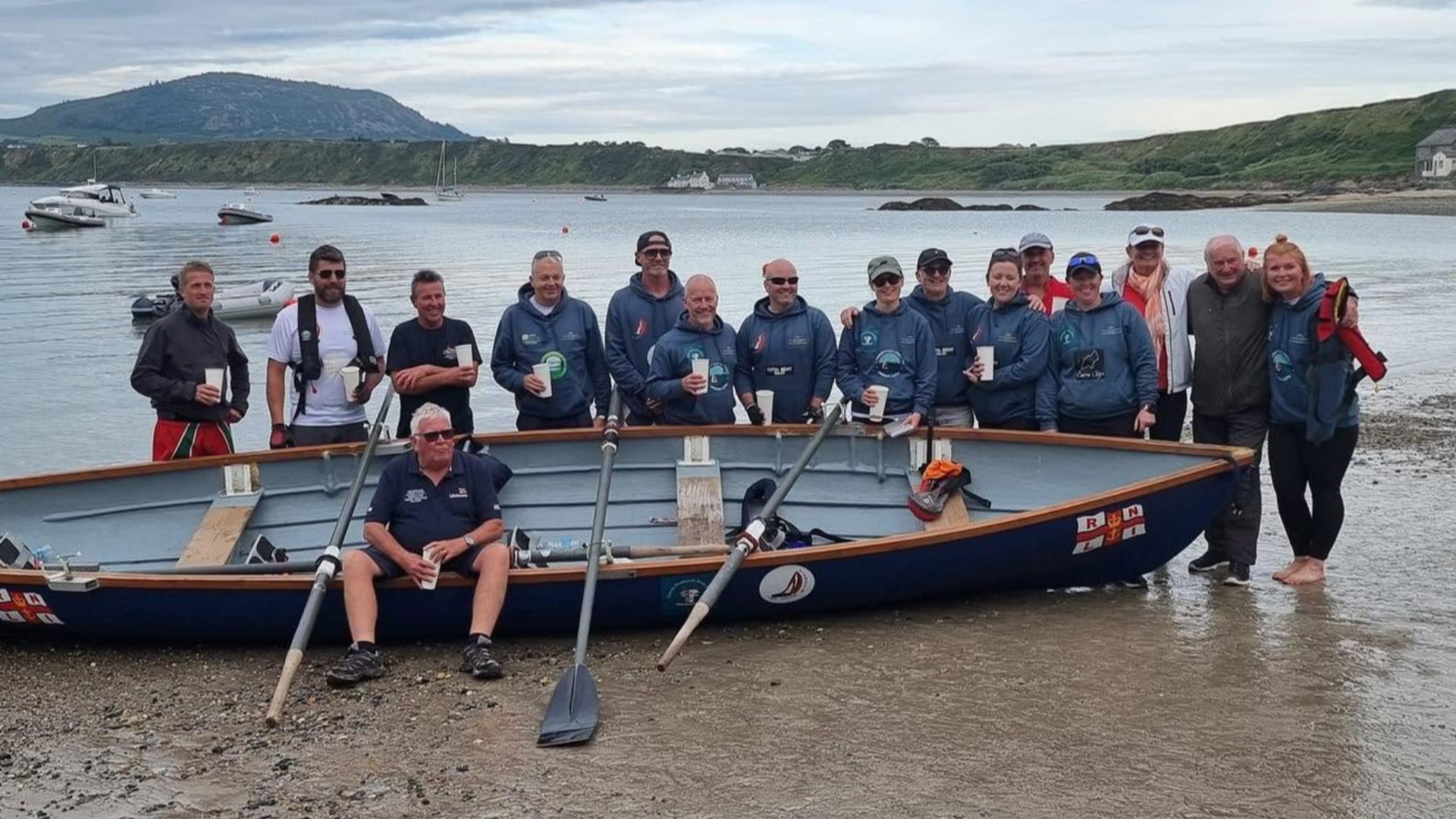 Porthdinllaen team from previous challenge