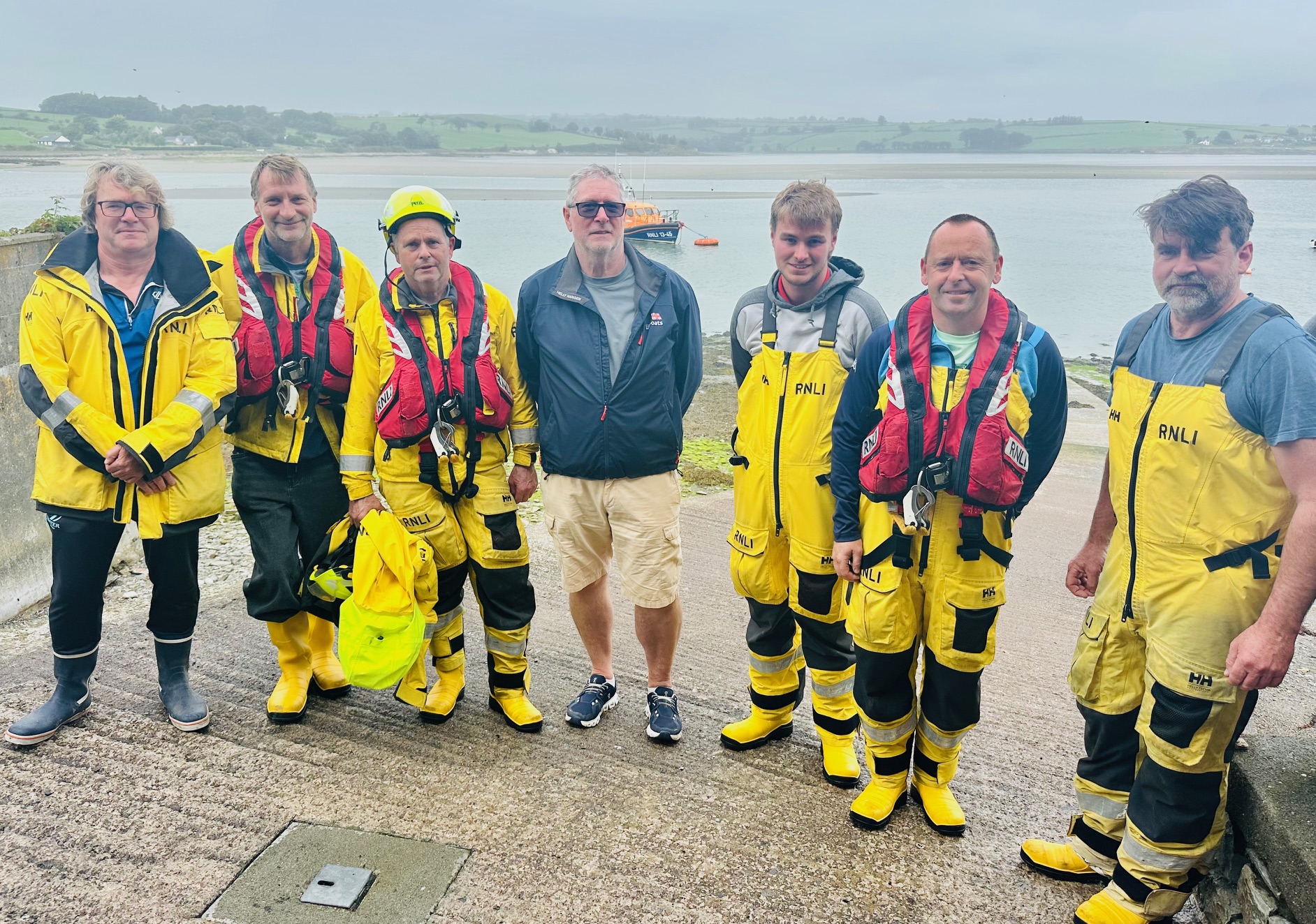 Courtmacsherry RNLI volunteers