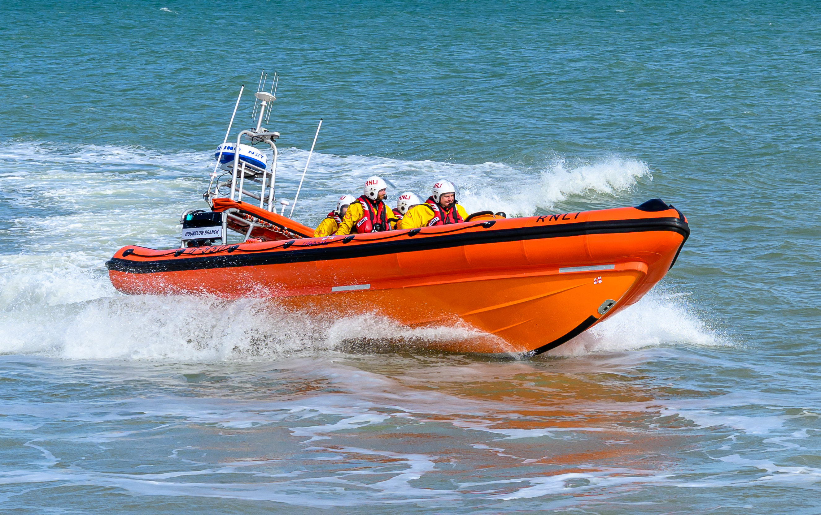 Walmer's B Class Atlantic lifeboat Hounslow Branch.