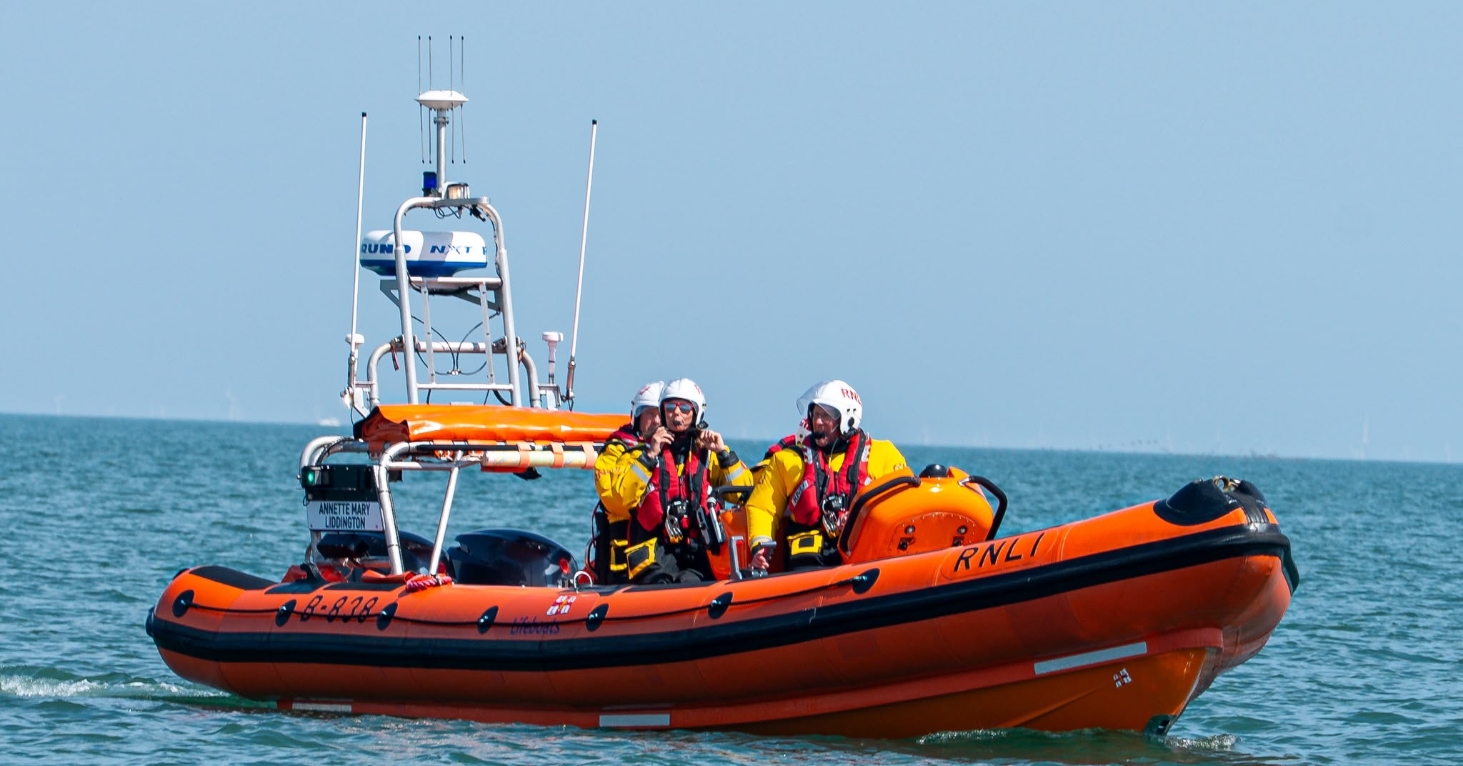 Beaumaris Atlantic 85 Lifeboat 'Annette Mary Liddington'.