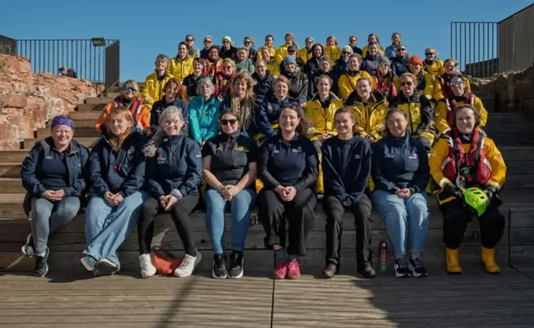 Image of all the female attendees at Scotland 2026 Women in SAR event