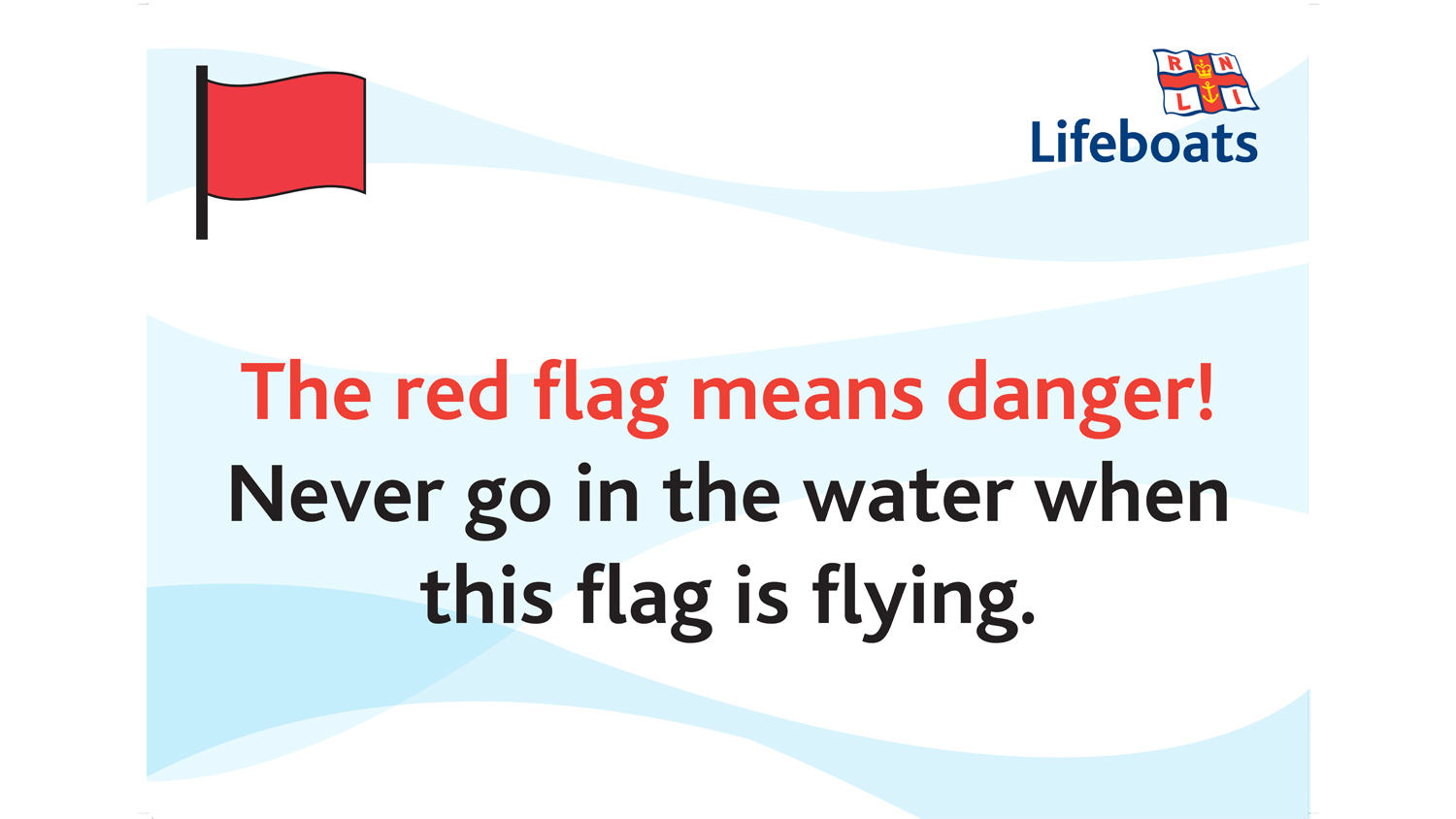 Flags and signage poster for children