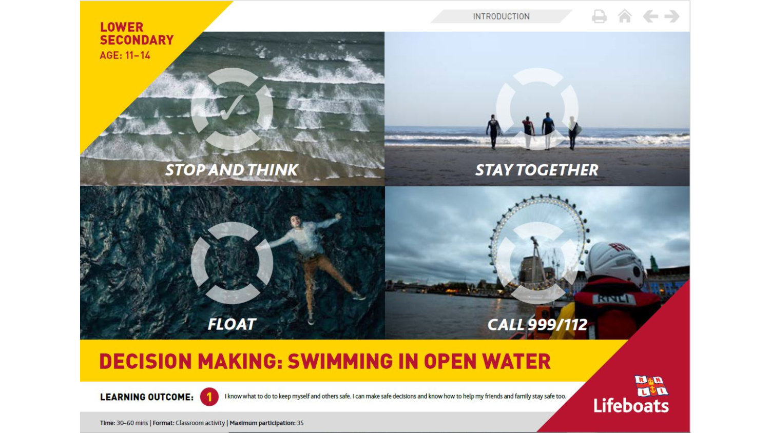 Thumbnail of 'Decision making' resource page for lower secondary school children