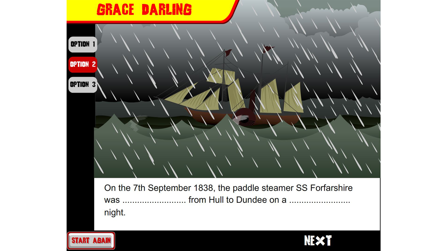 Grace Darling Interactive whiteboard activity thumbnail