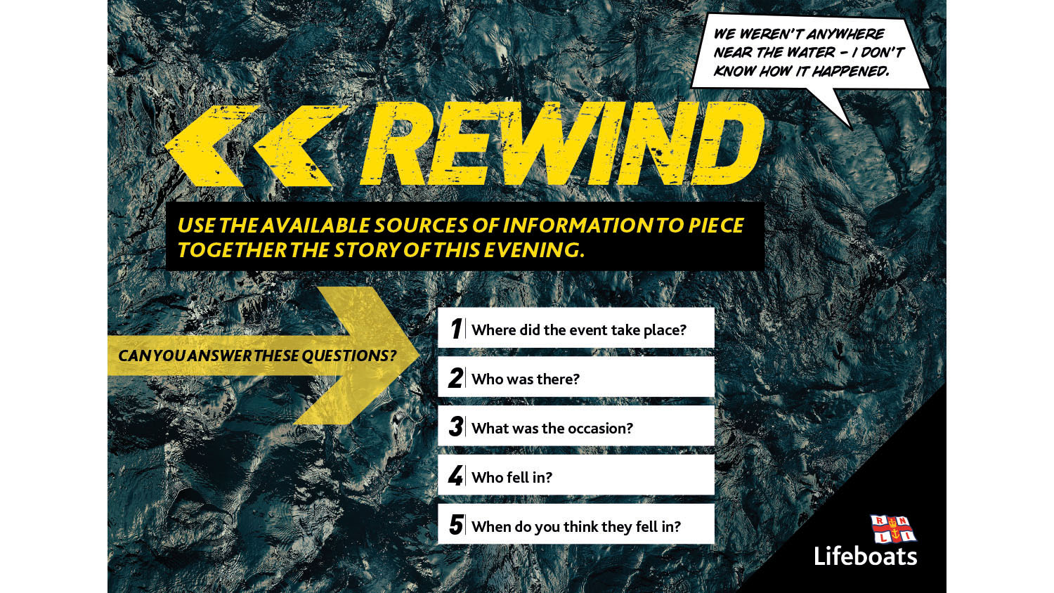 RNLI Rewind workshop slides