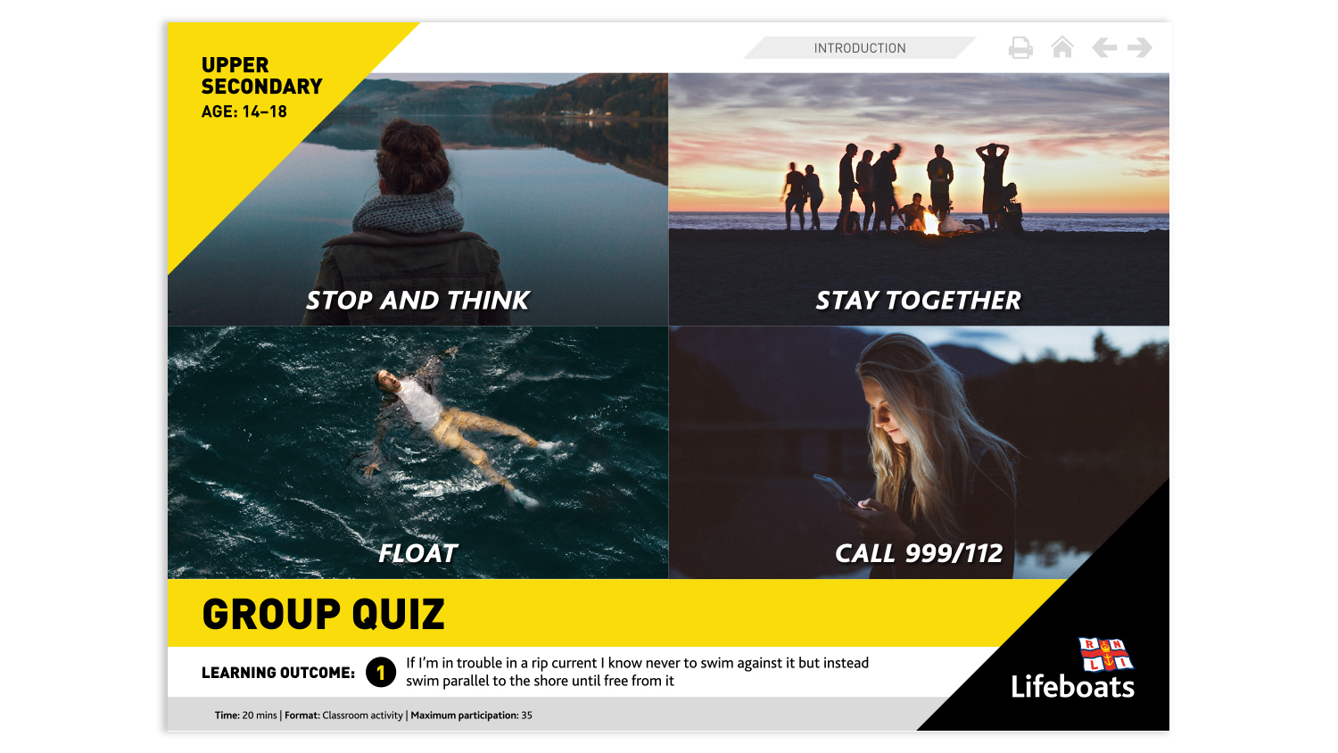 Group quiz.