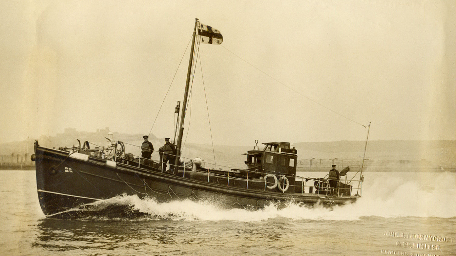 Dover’s 1930 fast motor lifeboat, Sir William Hillary