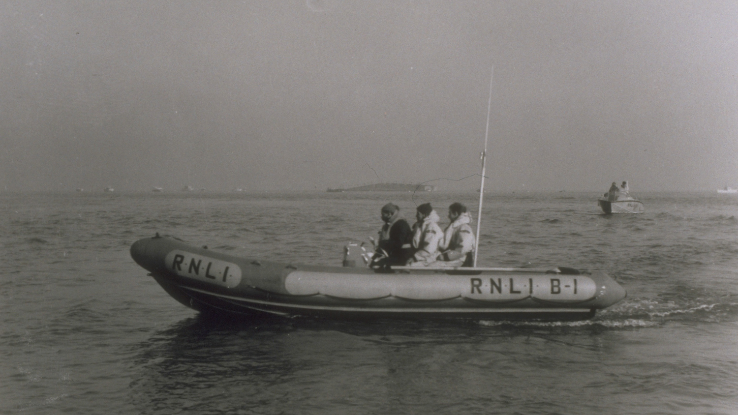 RNLI's first rigid inflatable lifeboat