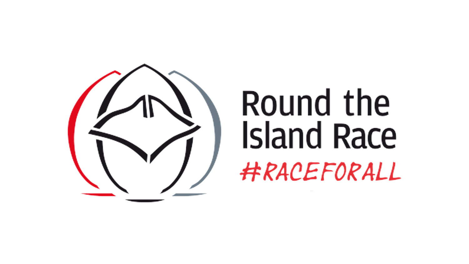 Round the Island Race logo with hashtag #RaceForAll