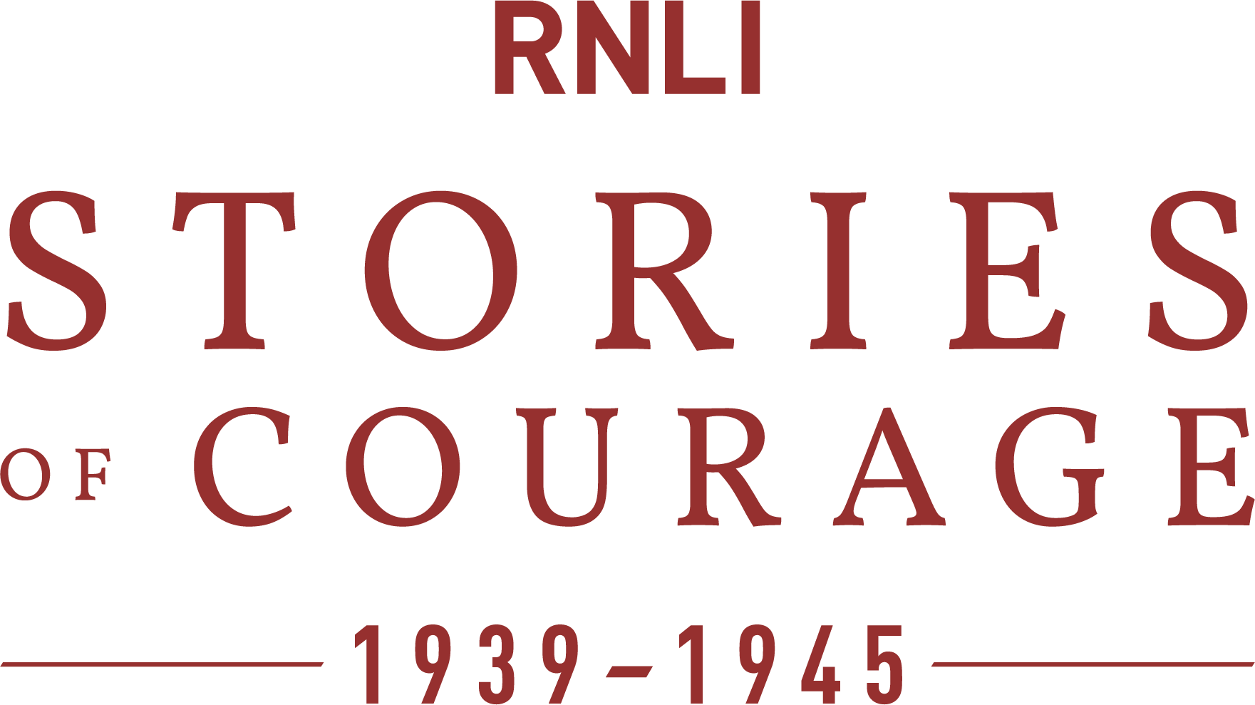 RNLI Stories of Courage 1939-1945 logo