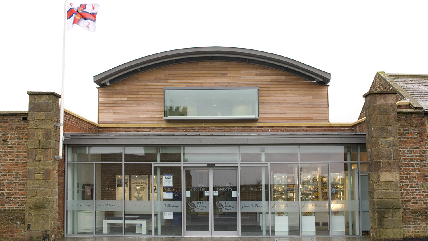 A view of the front of the RNLI’s Grace Darling Museum in Bamburgh, Northumberland
