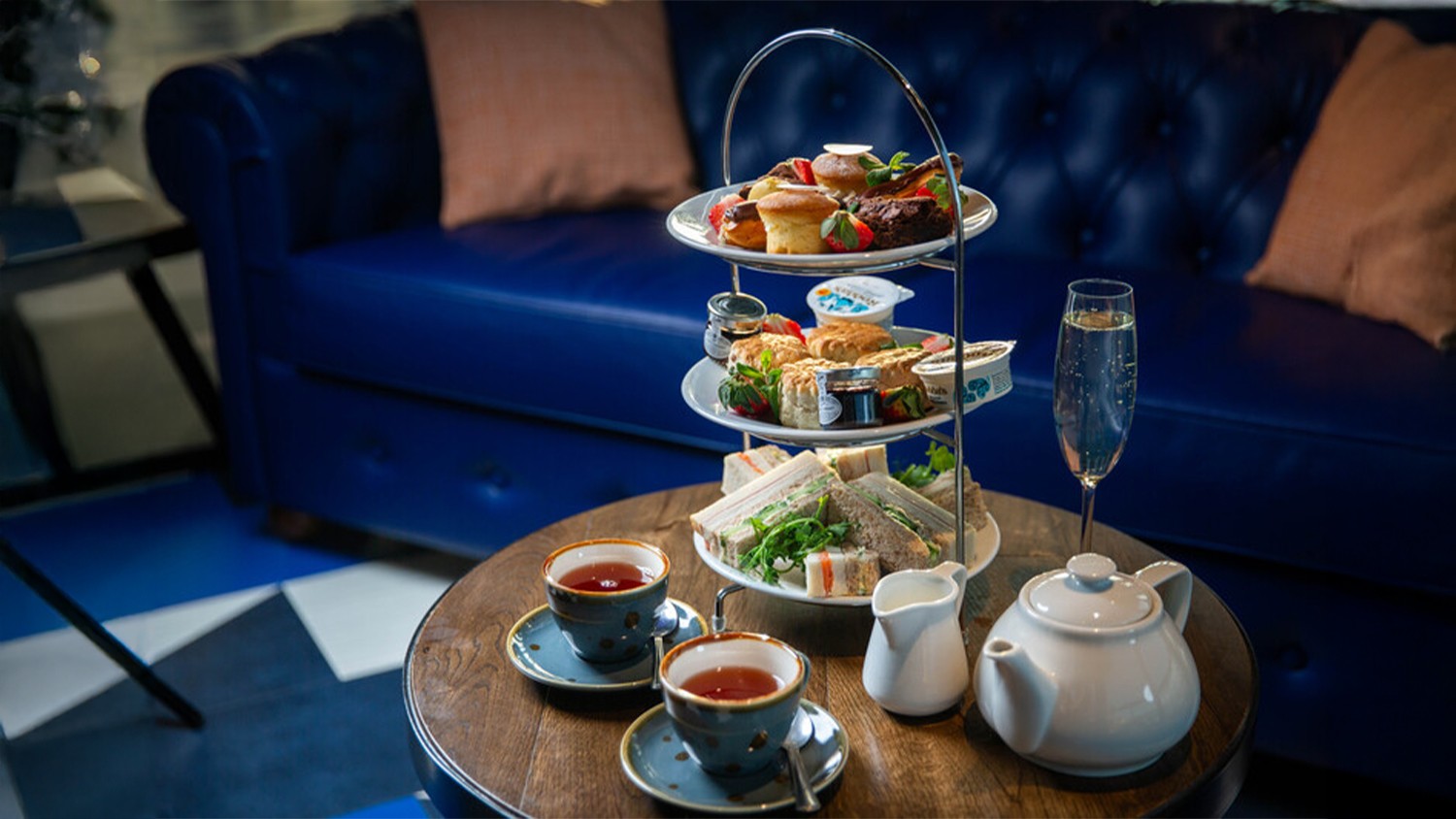 Afternoon tea at the Slipway Bar