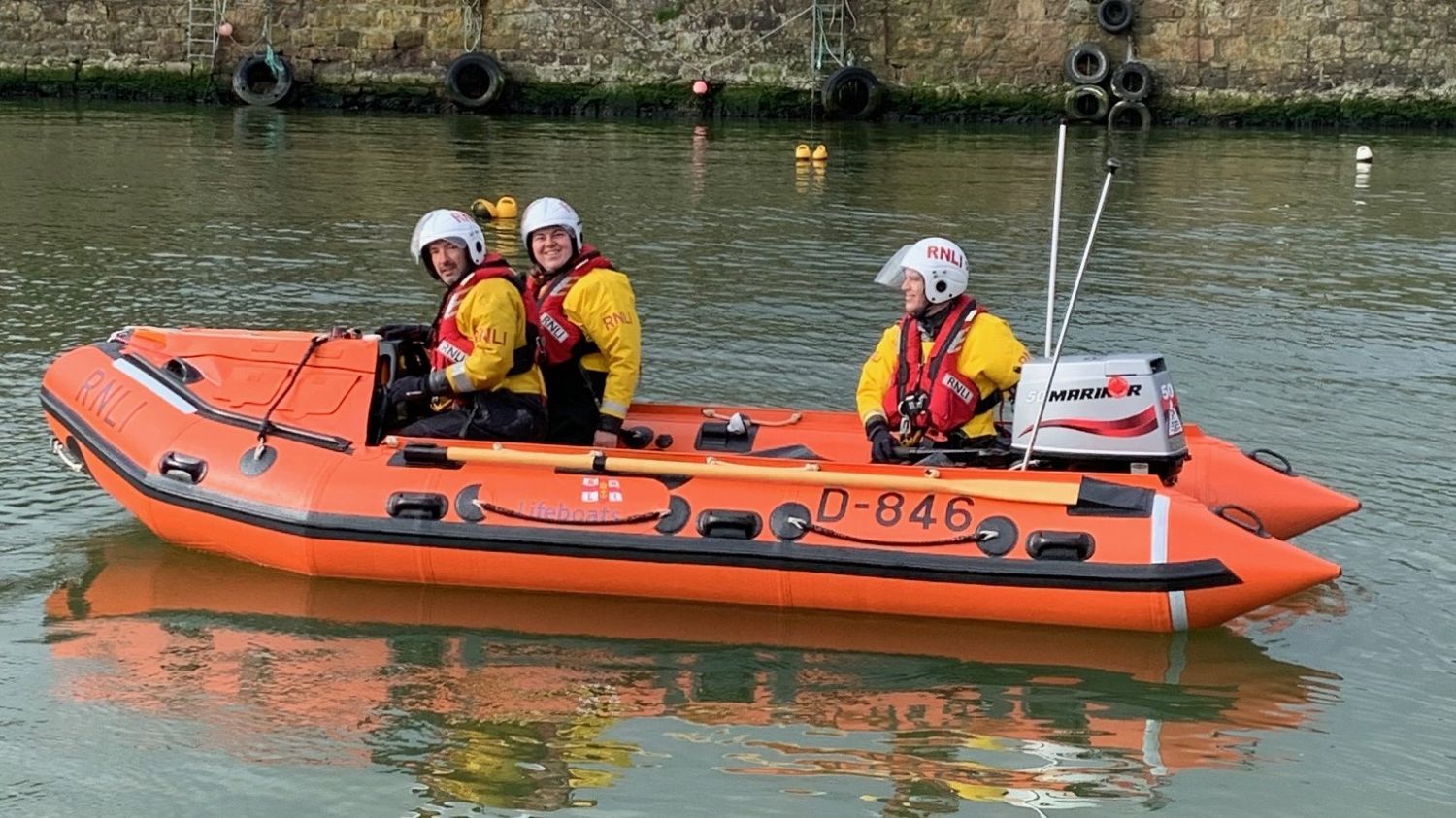 Courtown D-class inshore lifeboat Frank D-846.