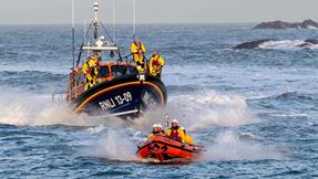 Ilfracombe Lifeboat Station's Shannon class and D class lifeboats