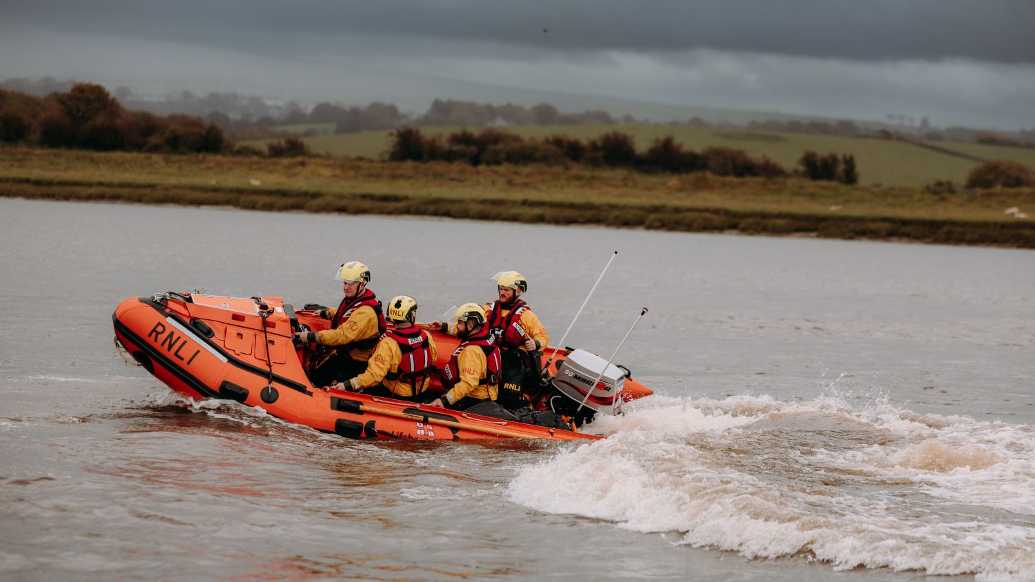Morecambe D-class inshore lifeboat Brenda Raworth D-855