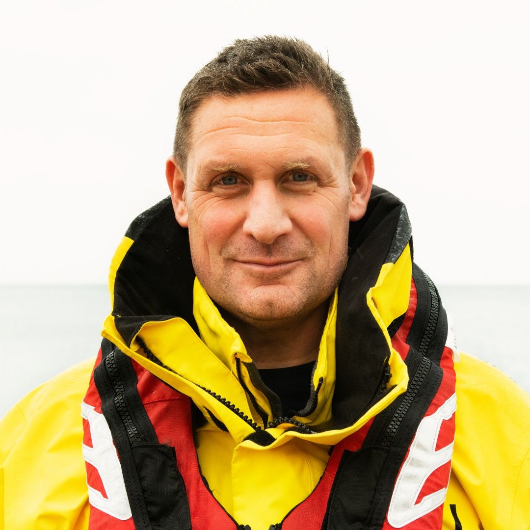 Portrait of Torbay Coxswain Andrew Medley