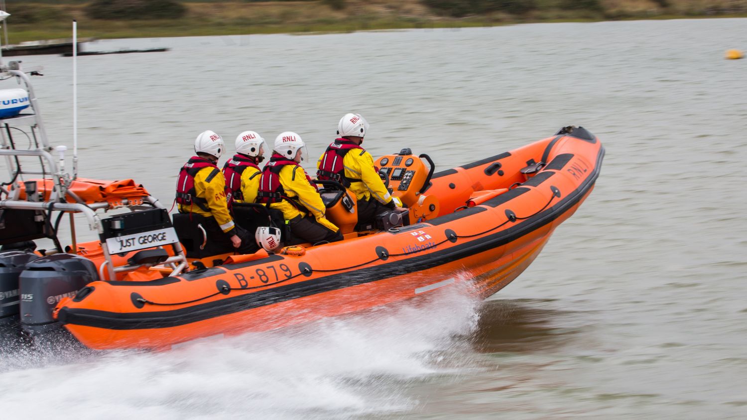 West Mersea Atlantic 85 inshore lifeboat Just George B-879