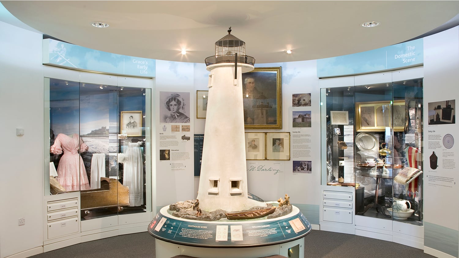 Inside the RNLI Grace Darling Museum