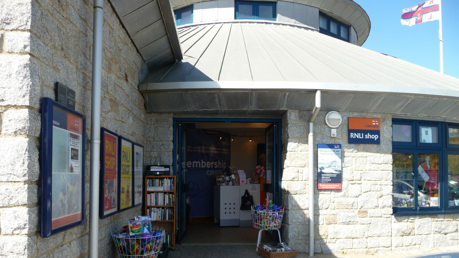 Buy RNLI gifts and souvenirs from our Bude shop and help save lives at sea.