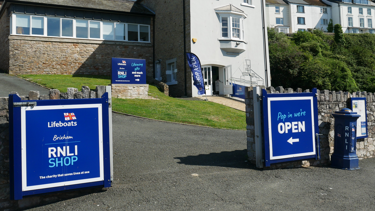RNLI shop front