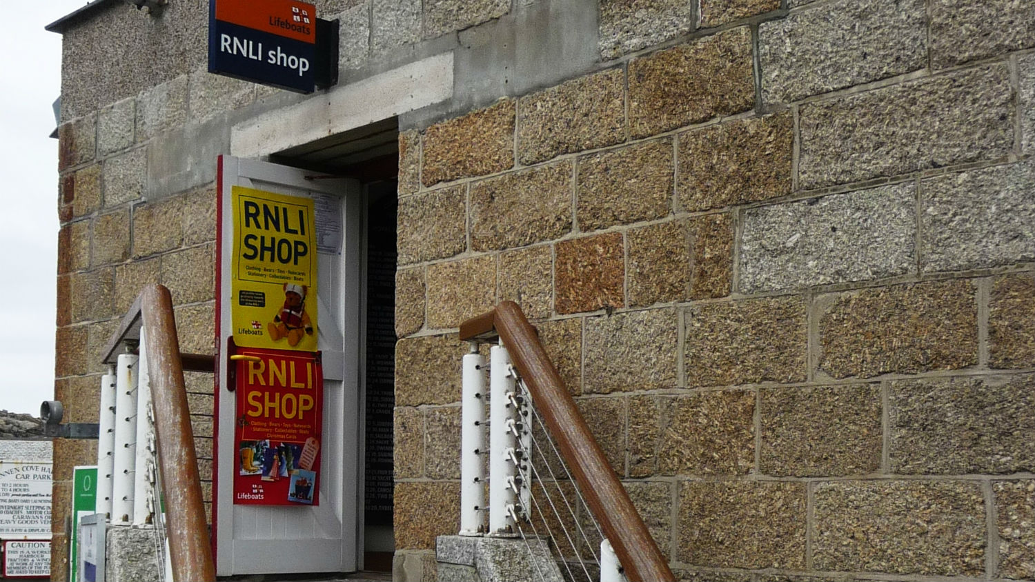 Buy RNLI gifts and souvenirs from our Sennen Cove shop and help save lives at sea.