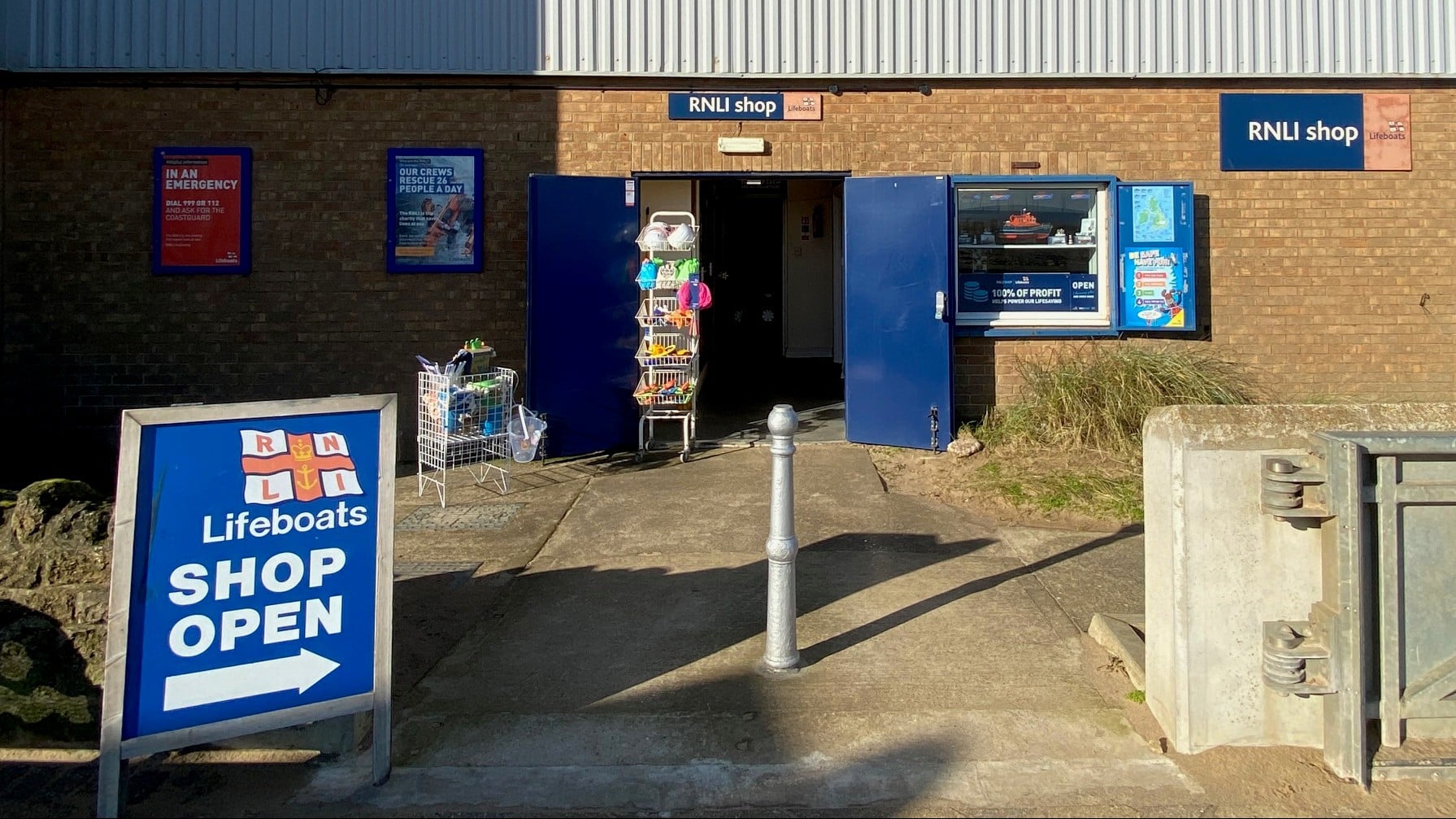 External view of Skegness RNLI shop