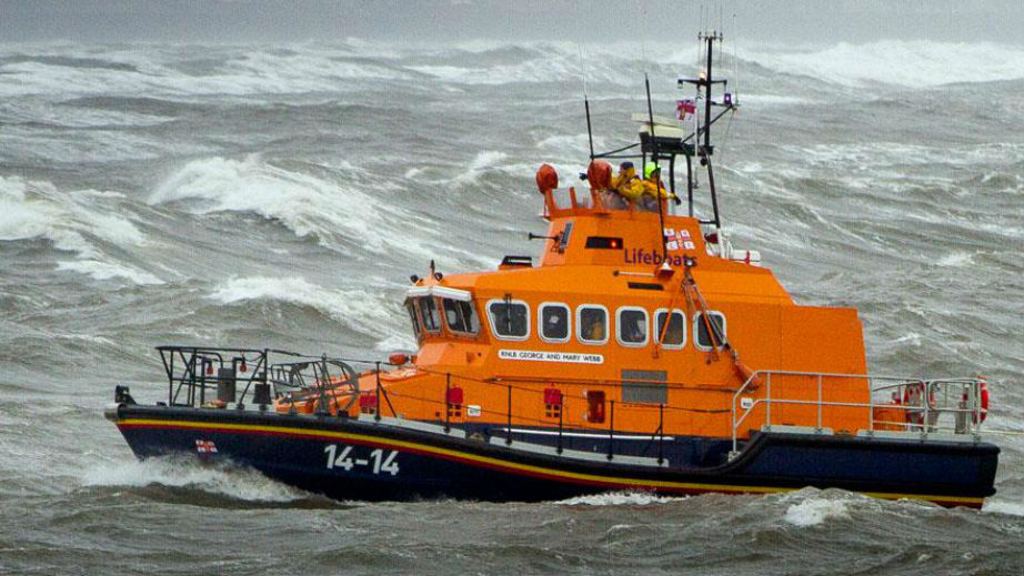 Whitby RNLI Trent class lifeboat George and Mary Webb