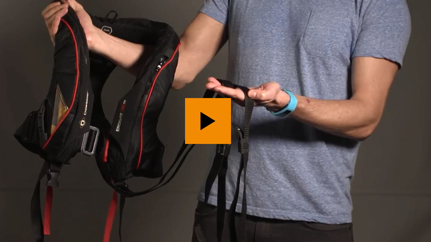 How to fit lifejacket crotch straps