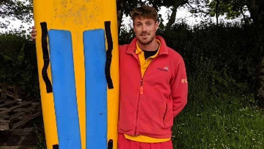 Lifeguard Supervisor Gary Sinkevicius