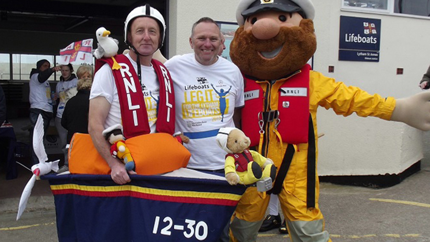 Derek Fleet RNLI costume