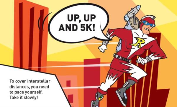 Get running like a superhero