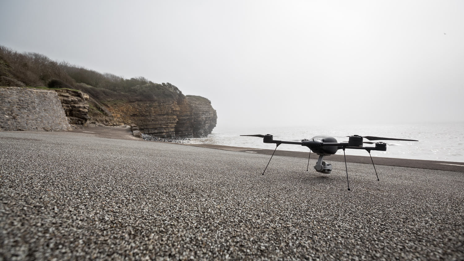 A drone is tested for SAR purposes