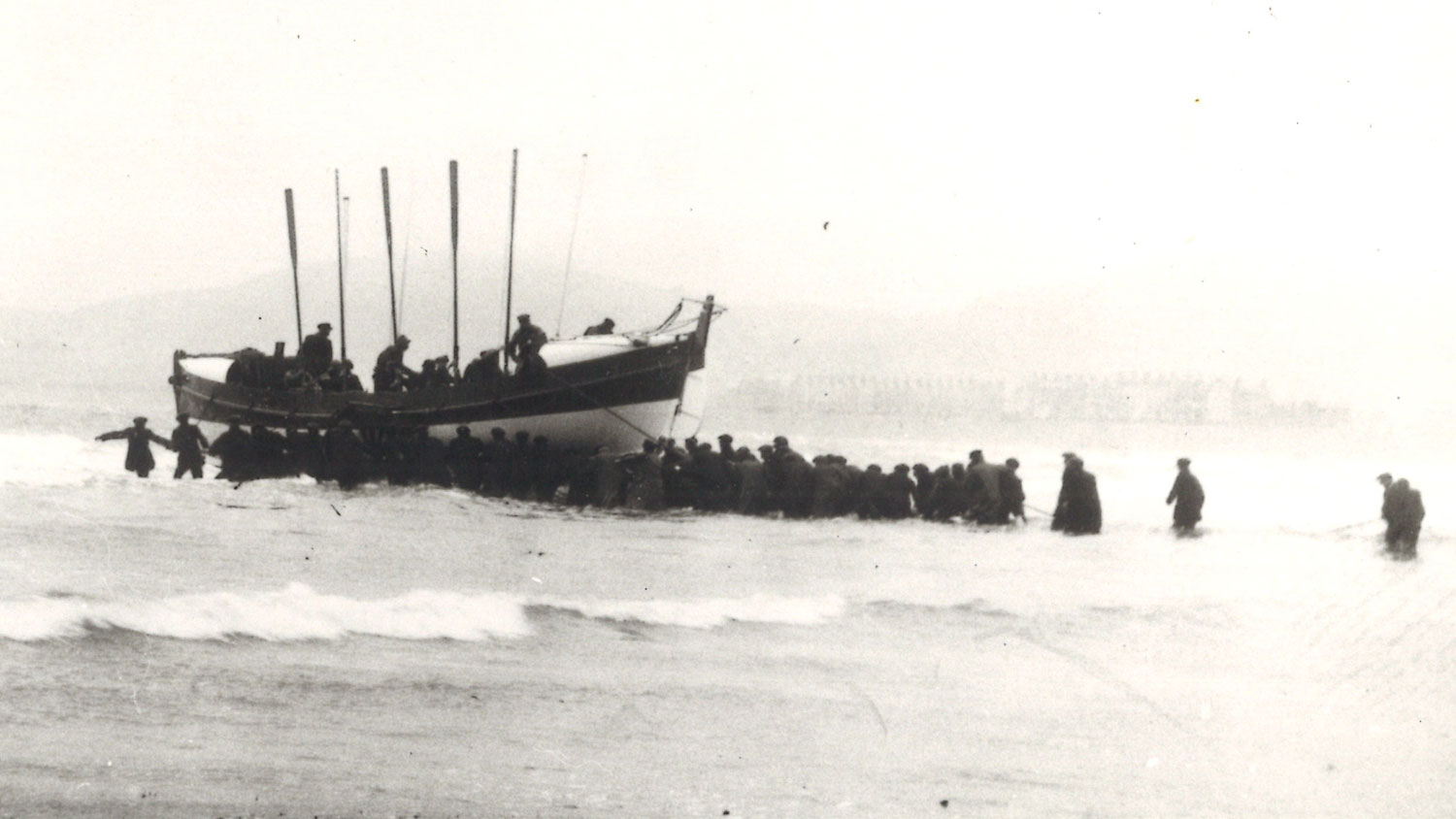 James Stevens No.10 St Ives lifeboat being launched