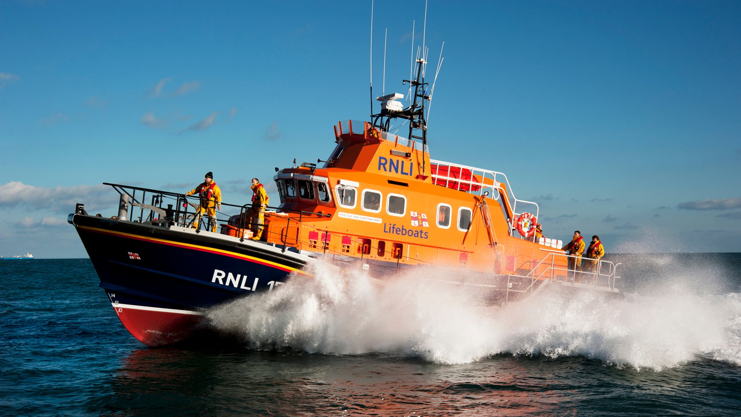 Torbay's Severn class lifeboat